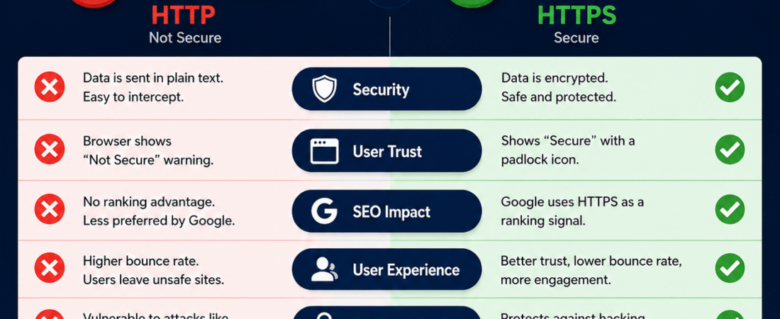 HTTP vs HTTPS: How It Impacts Your SEO?
