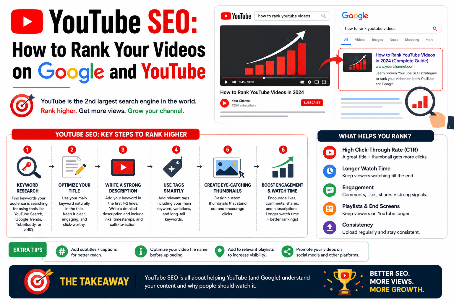 YouTube SEO: How to Rank Your Videos on Google and YouTube